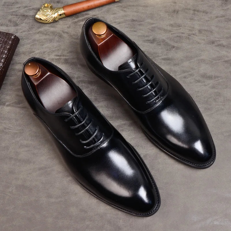 Ethan | Stylish Comfortable Black Dress Shoes 3