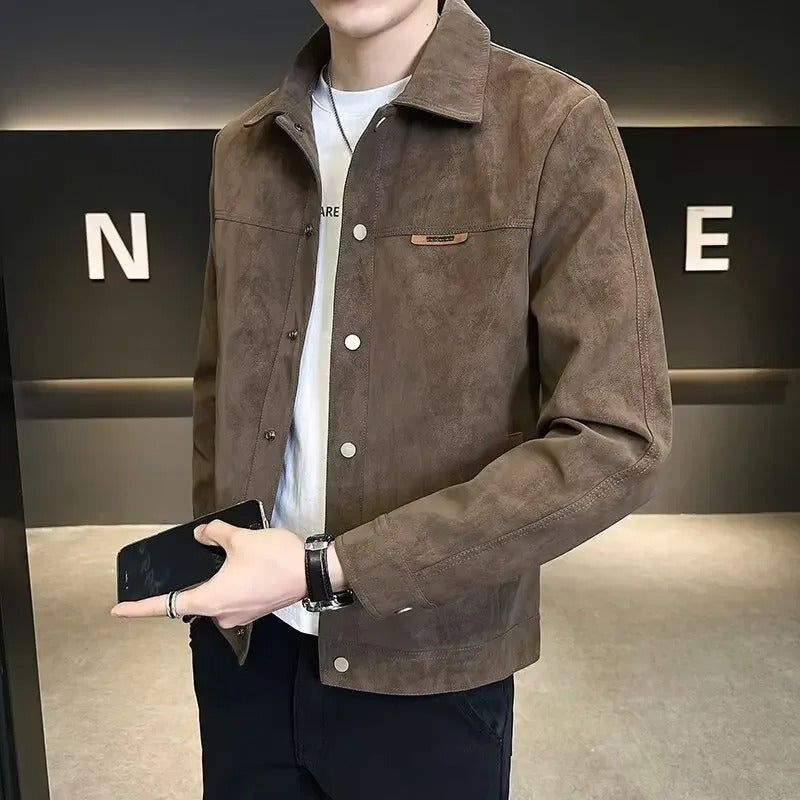 Ethan | Stylish Durable Black Leather Jacket 1