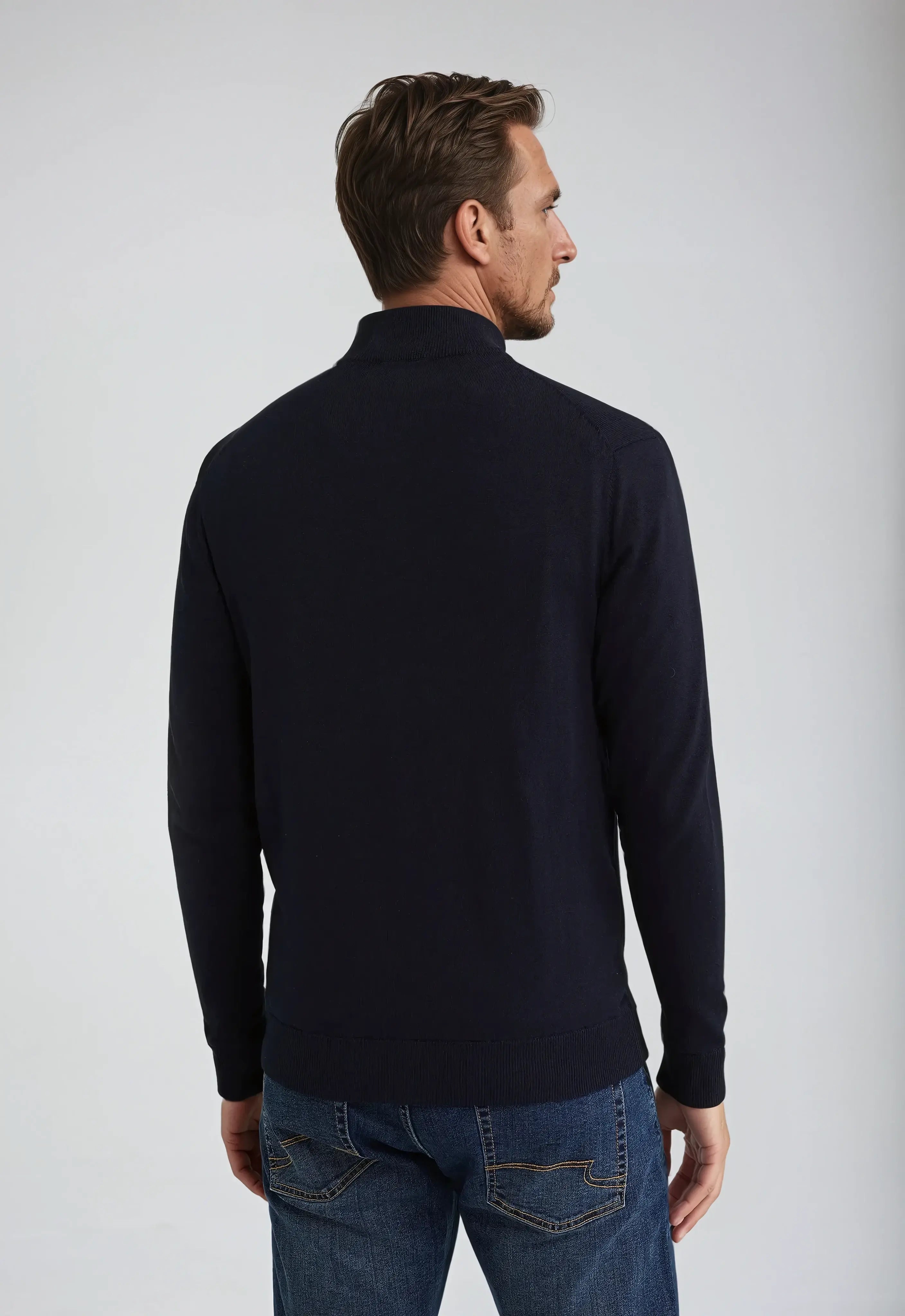 Ethan | Stylish Full Zip Sweater 1