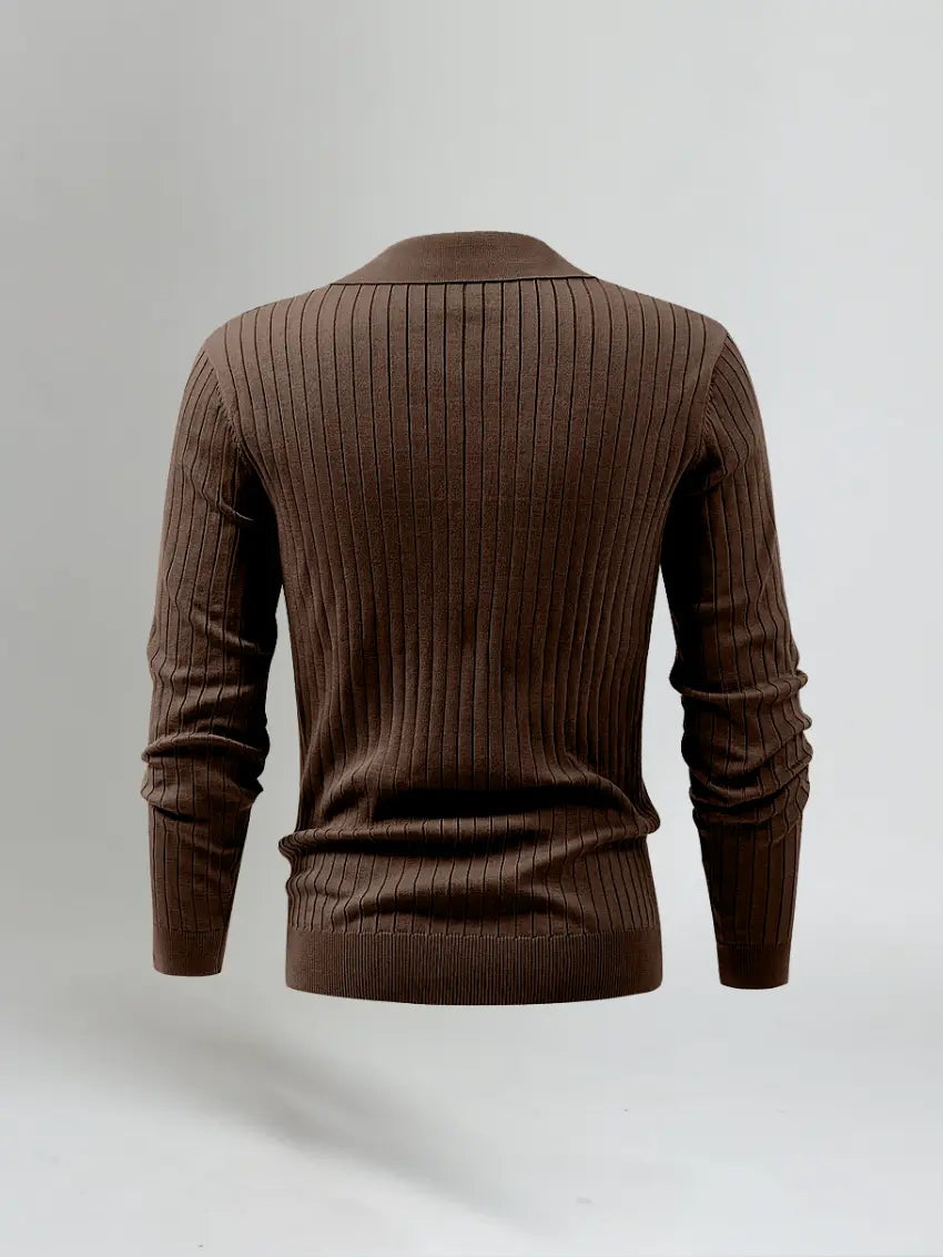 Ethan | Stylish Long Sleeve Polo Shirts for Men 4