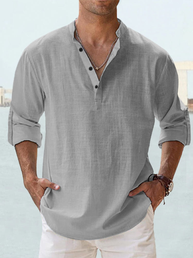 Ethan | Stylish Relaxed Linen Men's Shirt 3