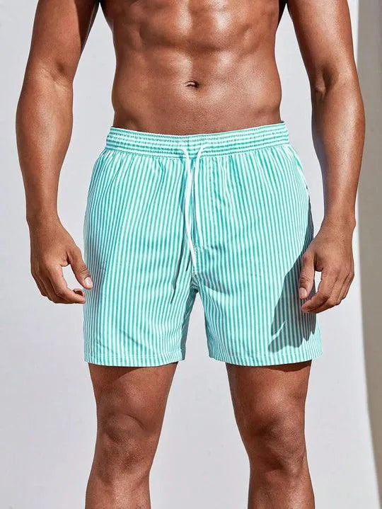 Ethan | Stylish Striped Swim Shorts for Men 4