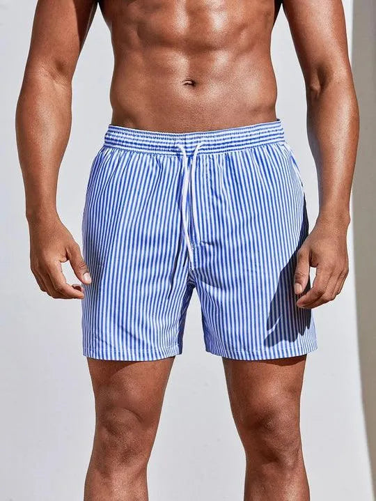 Ethan | Stylish Striped Swim Shorts for Men 5