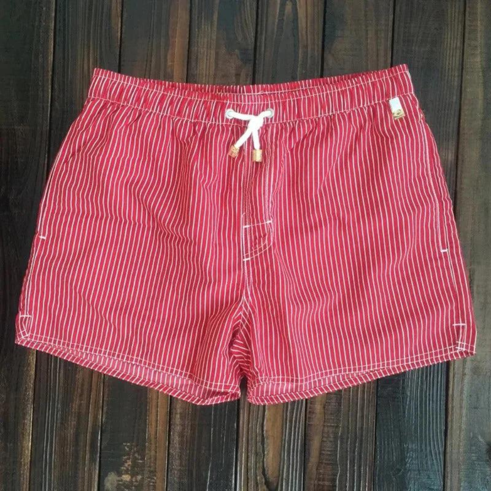 Ethan | Stylish Striped Swim Shorts for Men with Adjustable Drawstring 5