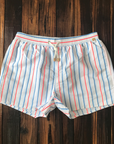 Ethan | Stylish Striped Swim Shorts for Men with Adjustable Drawstring 6
