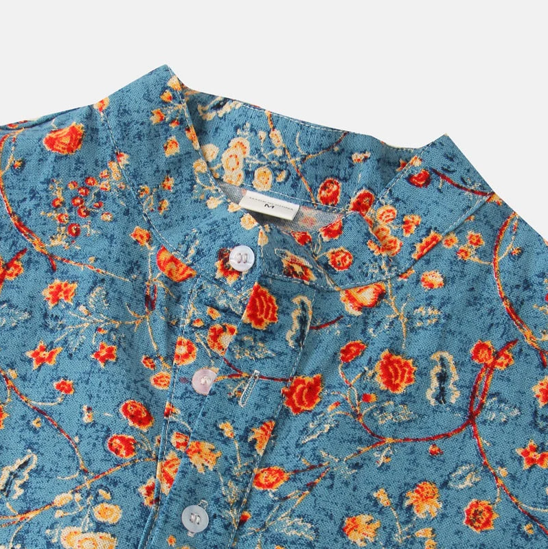 Ethan | Vibrant Floral Hawaiian Shirt for Men 4