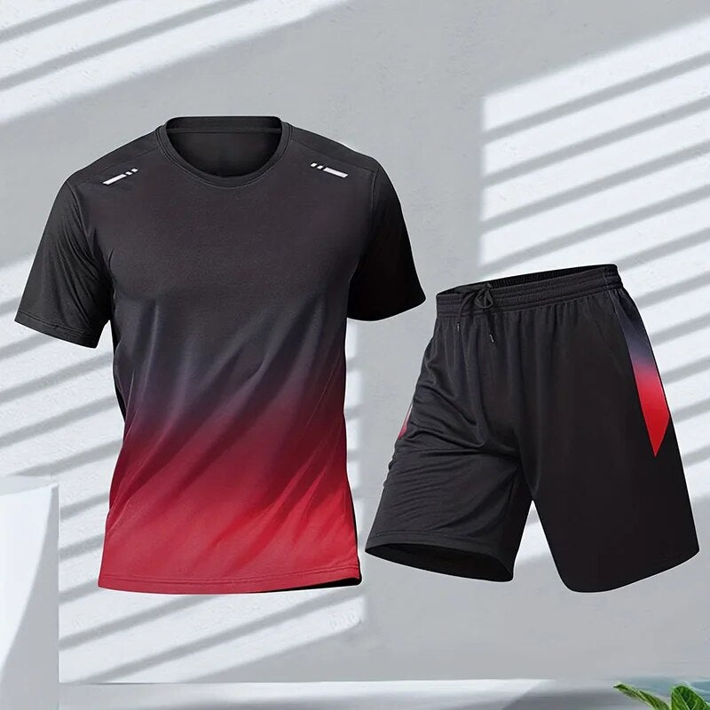 Ethan | Vibrant Gradient Matching Workout Sets for Men 1