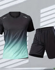 Ethan | Vibrant Gradient Matching Workout Sets for Men 3