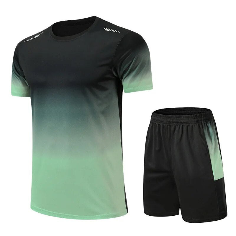 Ethan | Vibrant Gradient Matching Workout Sets for Men 4