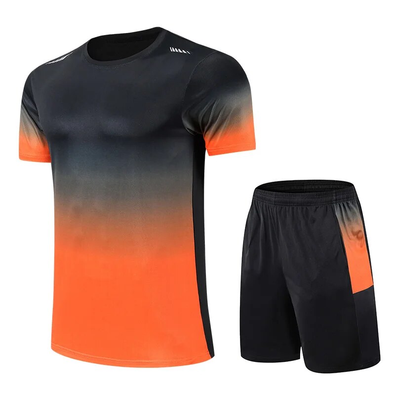Ethan | Vibrant Gradient Matching Workout Sets for Men 5
