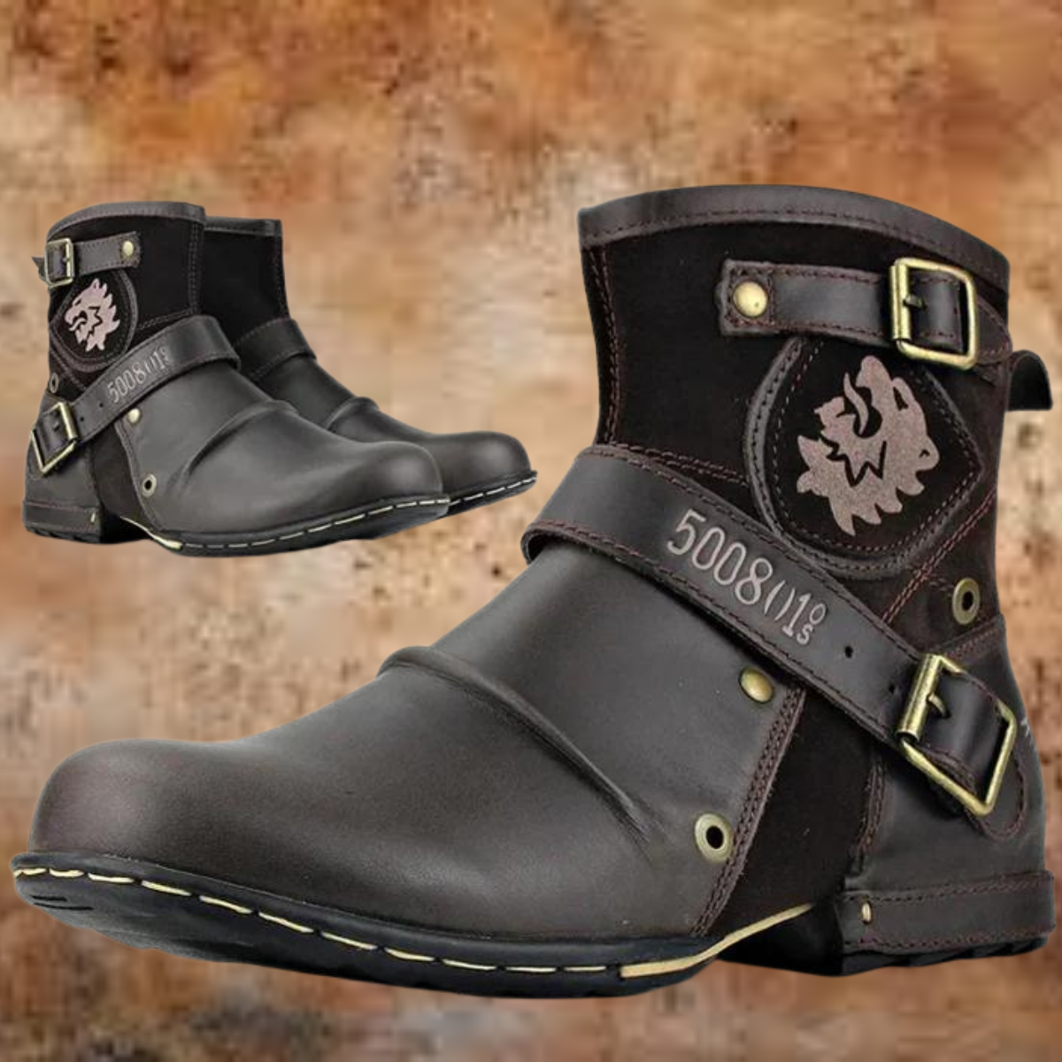 Ethan | Vintage Chic Leather Boots 2