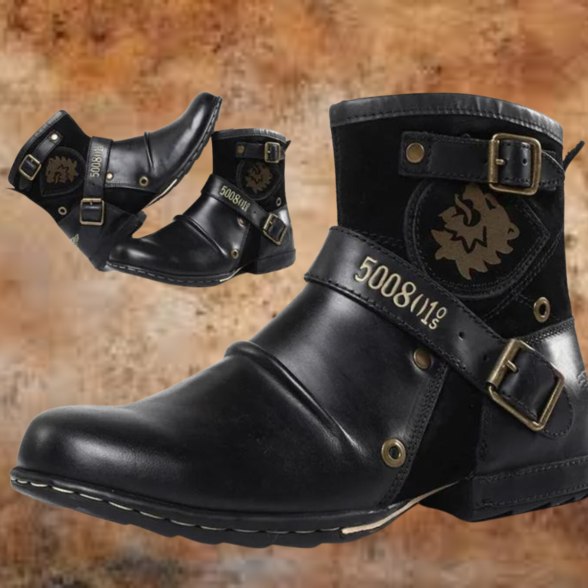 Ethan | Vintage Chic Leather Boots 3