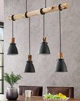 EucalyptusGlow | Elegant Rustic Kitchen Pendant Lighting Fixture 2
