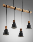 EucalyptusGlow | Elegant Rustic Kitchen Pendant Lighting Fixture 4