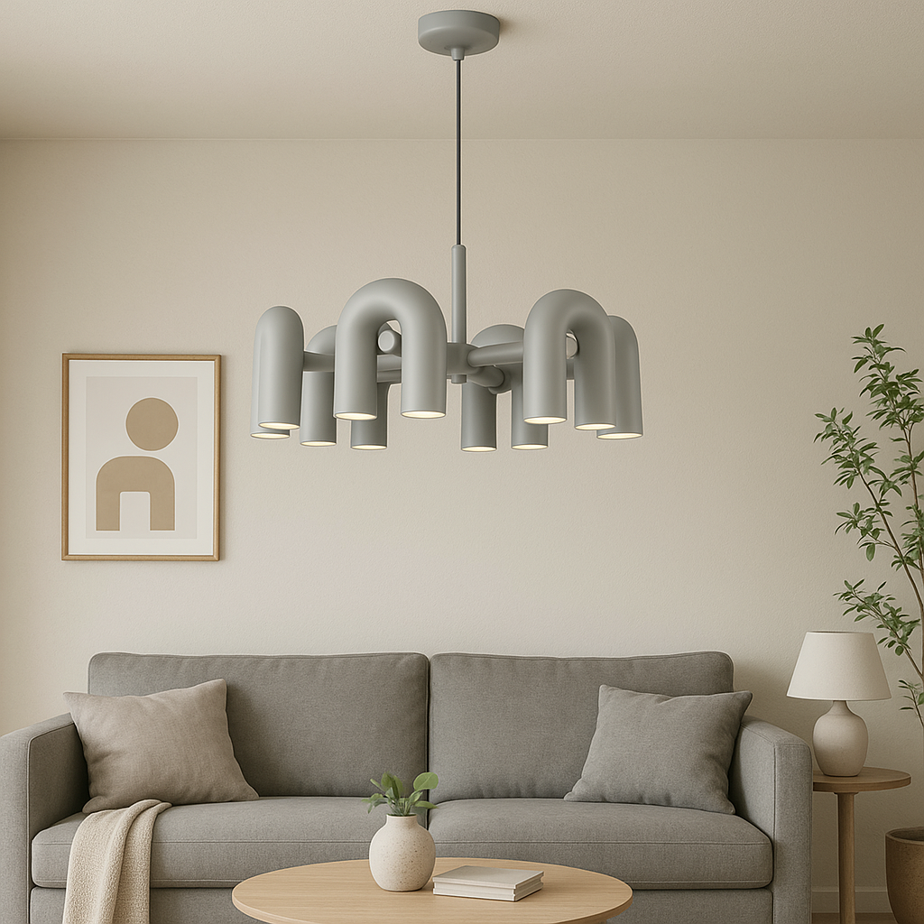 Evania | Modern Bauhaus Inspired Chandelier 1