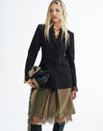 Everlee | Lace Detail Fitted Blazer 0