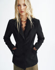Everlee | Lace Detail Fitted Blazer 1