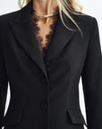 Everlee | Lace Detail Fitted Blazer 3