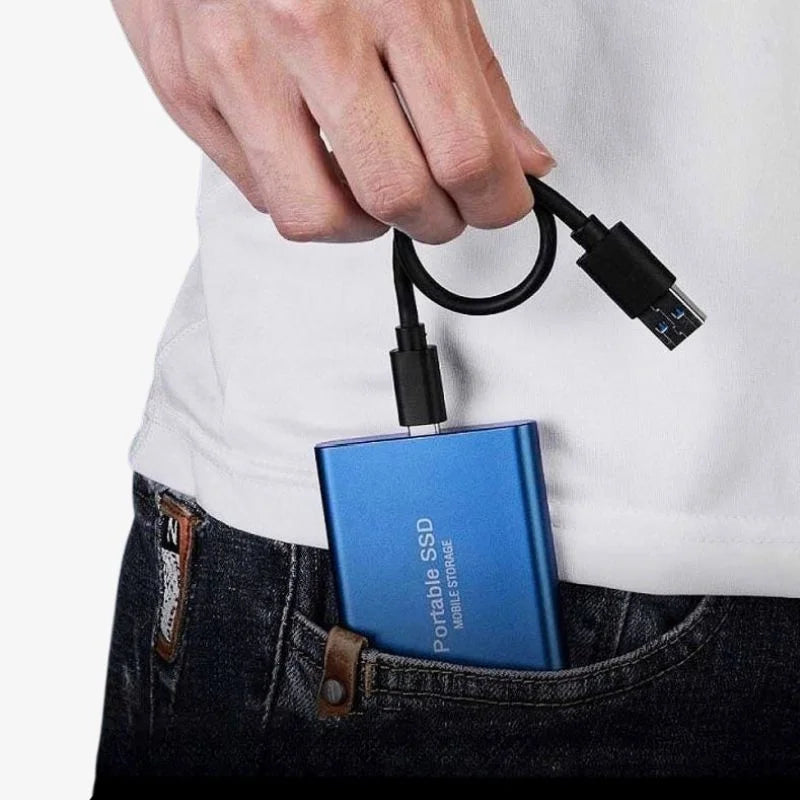 External SSD Drive Aluminum Portable Storage 5