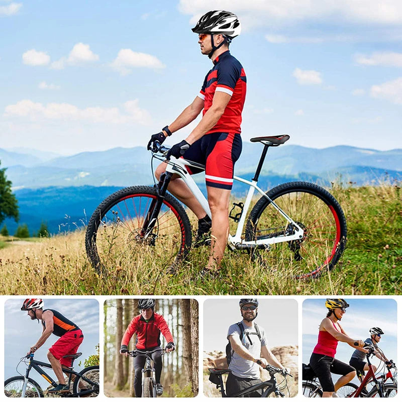 Extra Soft Gel Bicycle Saddle – Comfortable Bike Seat with Hollow Design for MTB and Road Biking, Non-Slip Surface, and Enhanced Airflow 5