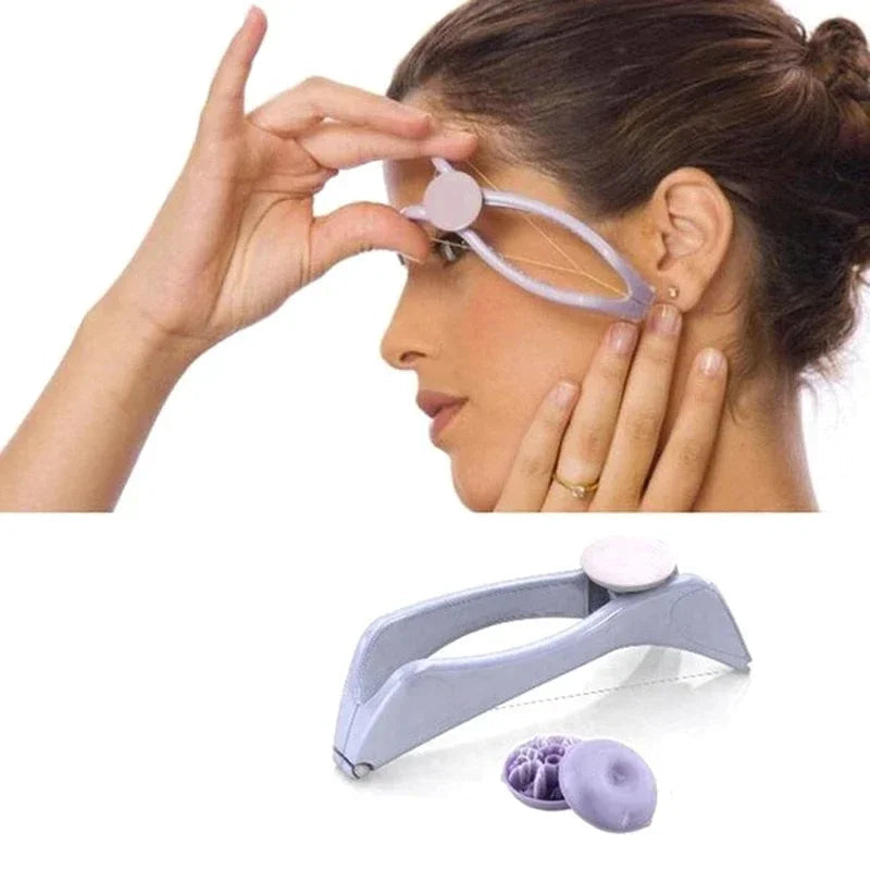 Facial Hair Removal Epilator Portable Spring Threading Tool 1