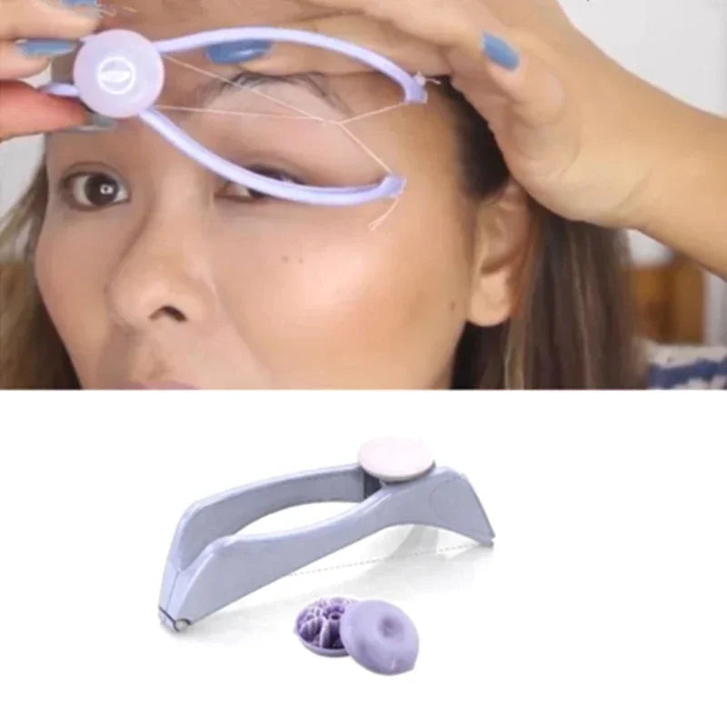 Facial Hair Removal Epilator Portable Spring Threading Tool 2