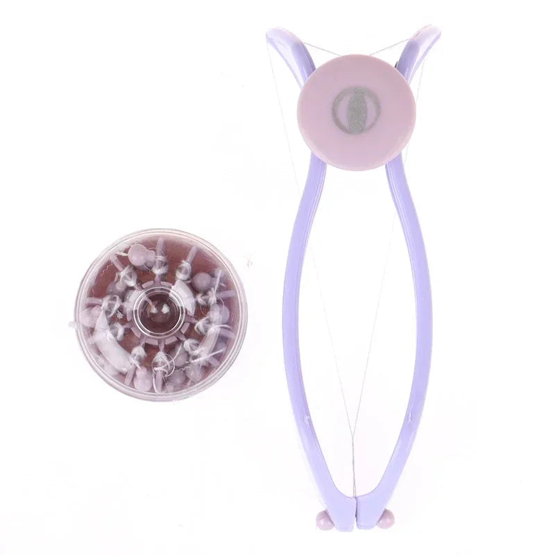 Facial Hair Removal Epilator Portable Spring Threading Tool 3