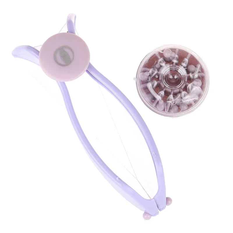 Facial Hair Removal Epilator Portable Spring Threading Tool 5