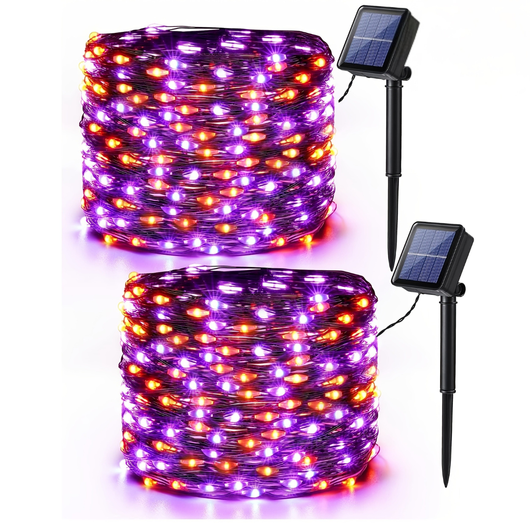 Fairy Lights Solar Outdoor Halloween String 2