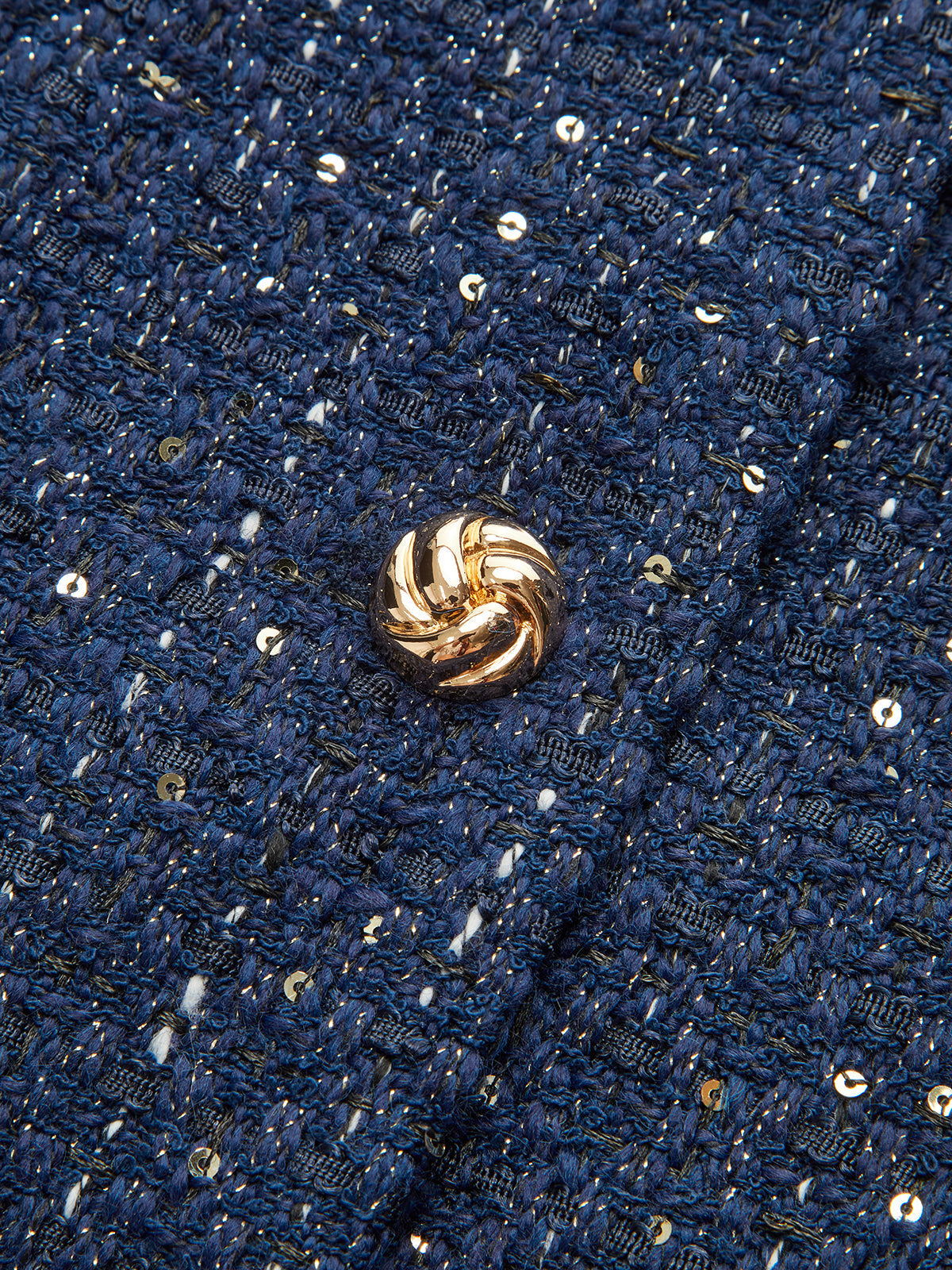 Felicity | Metallic Button Tweed Jacket 2