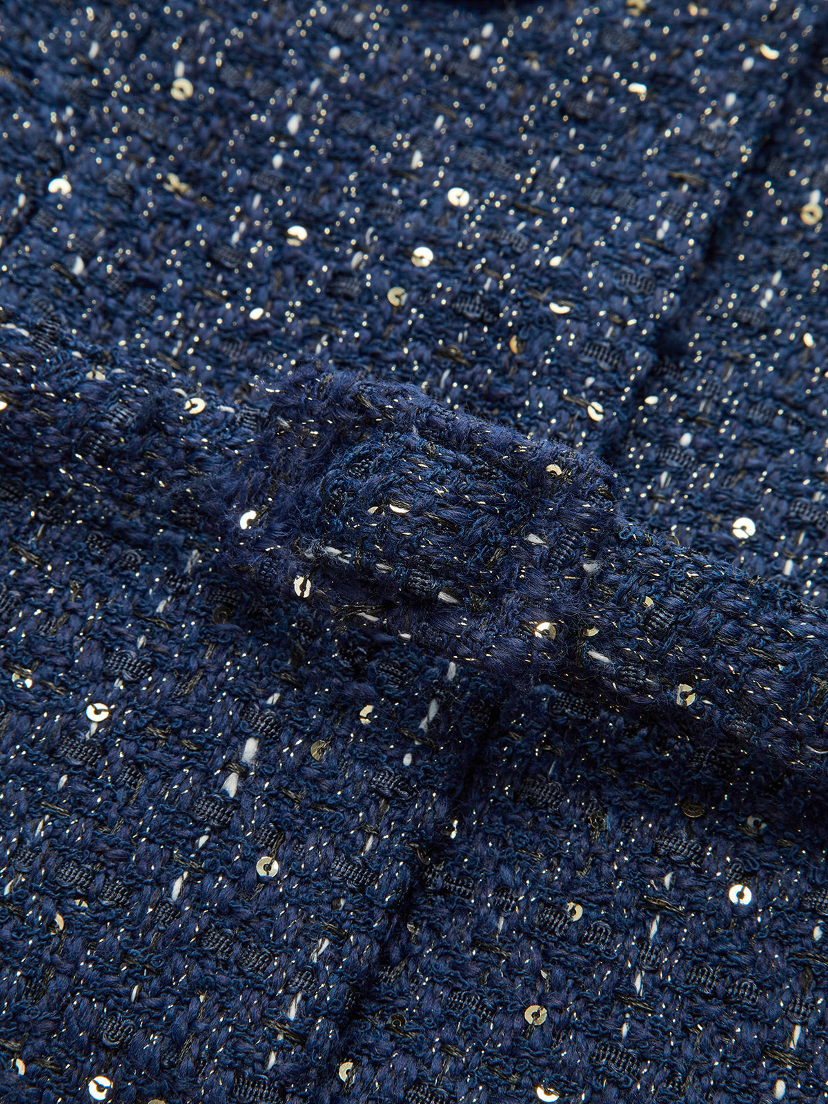 Felicity | Metallic Button Tweed Jacket 3