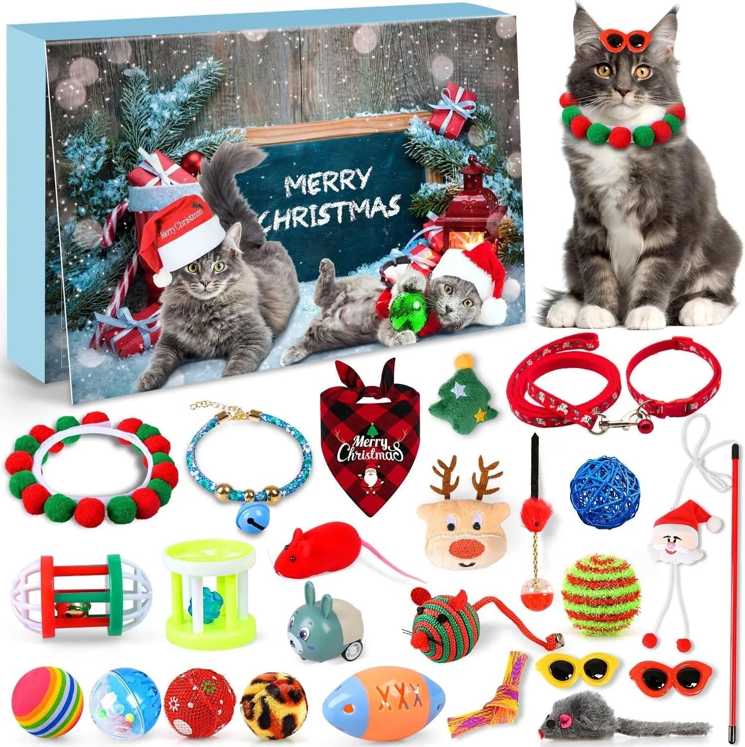 FelineFest | Engaging Interactive Cat Advent Calendar with Toys 1