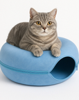 FelisCave | Cozy Durable Felt Cat Tunnel Bed for Multiple Cats 10