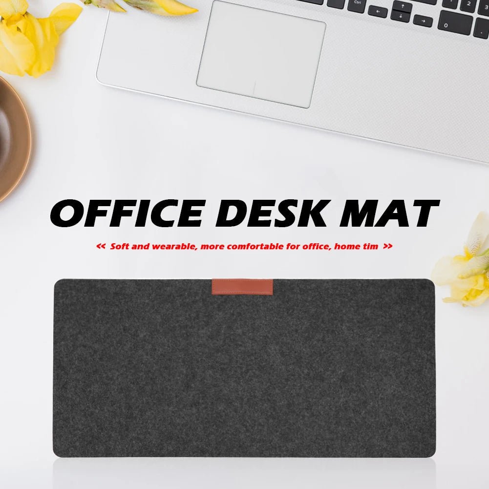 FeltEase | Soft Minimalist Non-Woven Desk Mat for Comfortable Workspaces 3