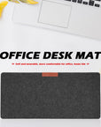 FeltEase | Soft Minimalist Non-Woven Desk Mat for Comfortable Workspaces 3