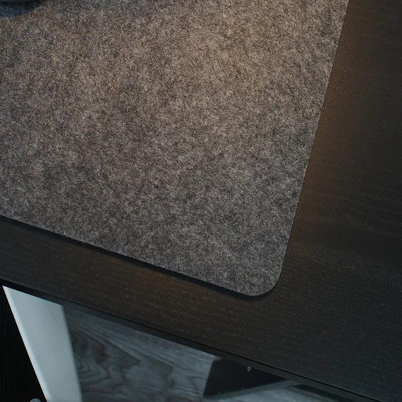 FeltGuard | Elegant Soft Non-Slip Wool Desk Mat for Comfort and Protection 5