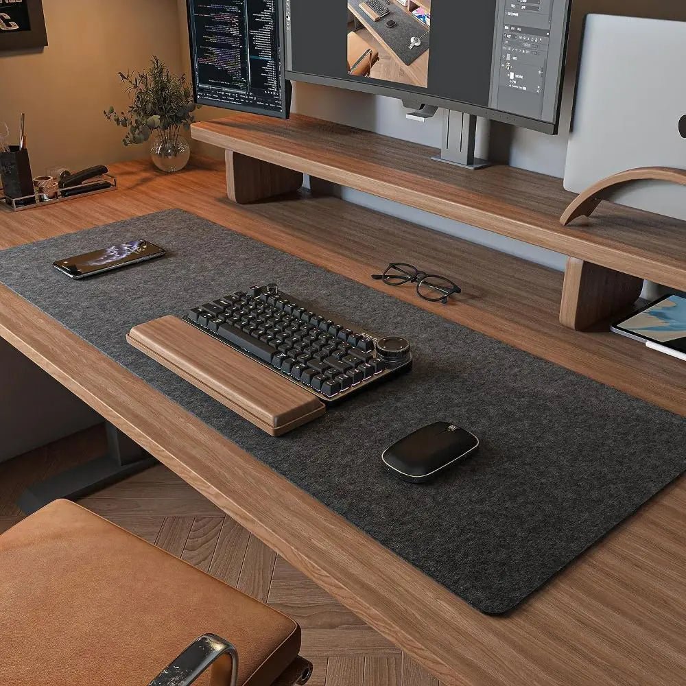 FeltGuard | Premium Soft Wool Desk Mat for Enhanced Productivity 1