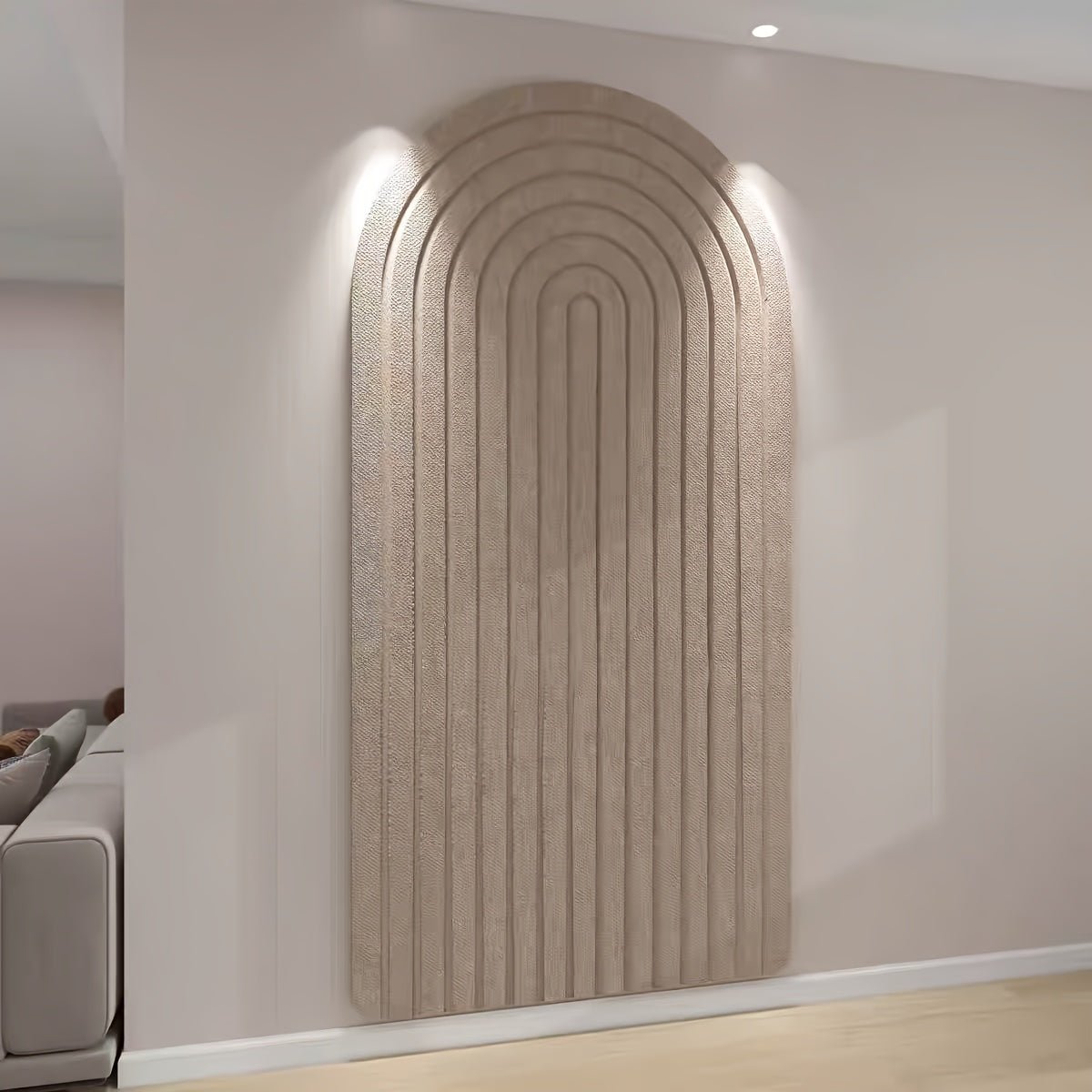 FeltWave | Stylish Modern Curved Felt Organizer Pinboard for Walls 0