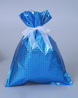 FestiWrap | Vibrant Reusable Foil Christmas Gift Bags Set for Easy Wrapping 7
