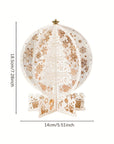 FestivaTree | Elegant 3D Pop-Up Holiday Card with Stunning Tree Display 3