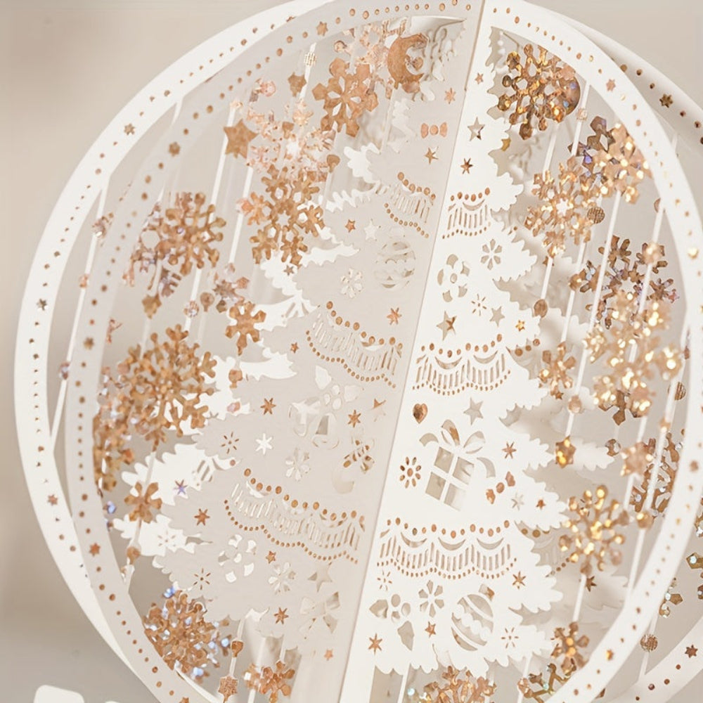 FestivaTree | Elegant 3D Pop-Up Holiday Card with Stunning Tree Display 6