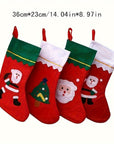 Festiva | Elegant Freestanding Christmas Stocking Holder for Mantle Display 3
