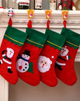 Festiva | Elegant Freestanding Christmas Stocking Holder for Mantle Display 4