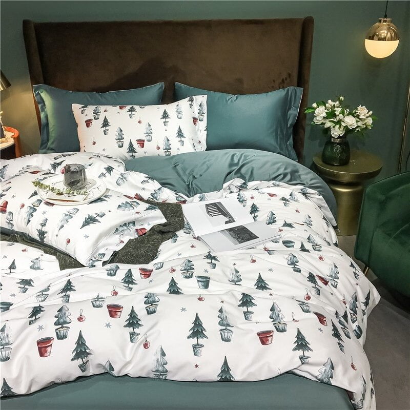 FestiveDream – Warm and Atmospheric Christmas Bedding Set 4