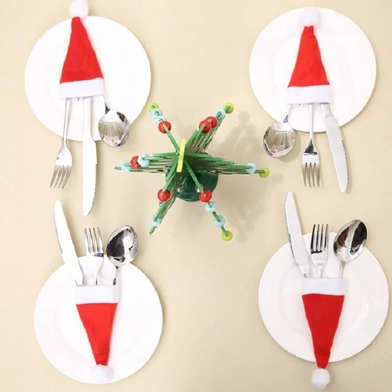 FestiveHolder | Christmas cutlery bags 1