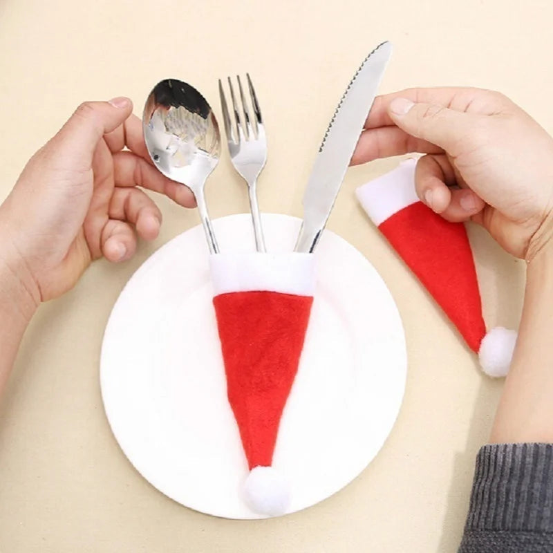 FestiveHolder | Christmas cutlery bags 2