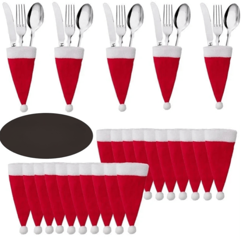 FestiveHolder | Christmas cutlery bags 4