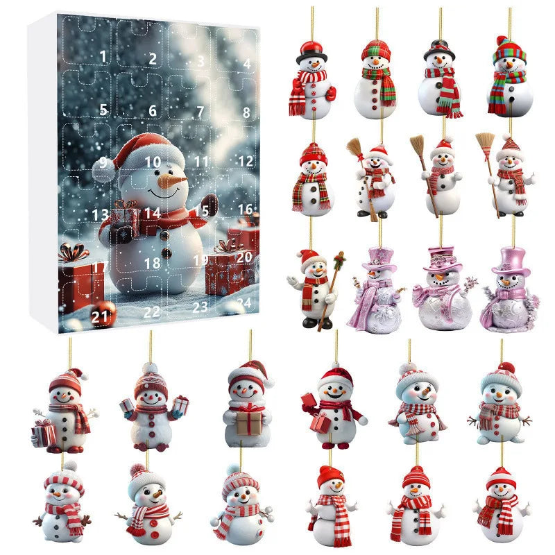FestiveJoy | Enchanting Family Advent Calendar with 24 Surprises for 2025 0
