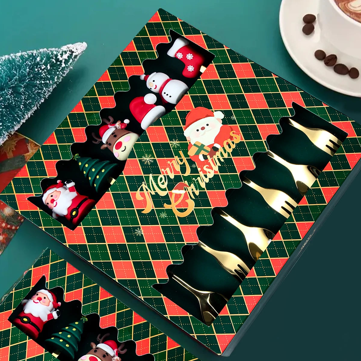 Festive Classics | Exquisite Christmas Cutlery Set 2