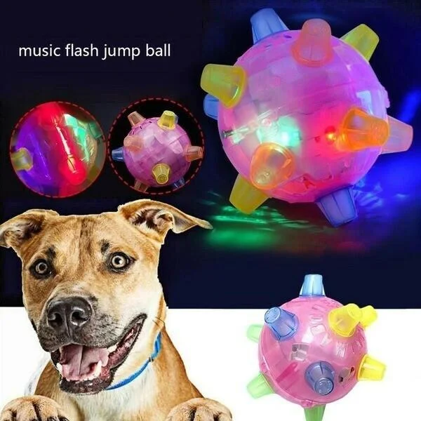 FetchBright | Light-Up Rubber Ball for Active Nighttime Dog Play 3